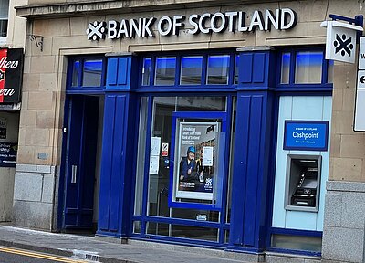 Bank of Scotland Branch in Cupar