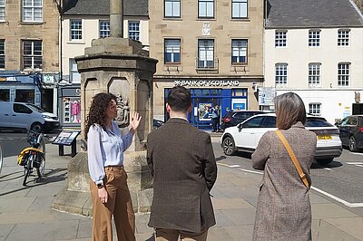 Wendy with representatives from the Financial Conduct Authority